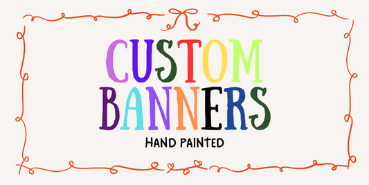 Hand Painted Banner